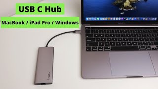 Belkin Usb C Hub For Macbook Pro Ipad Pro Macbook Air Windows 