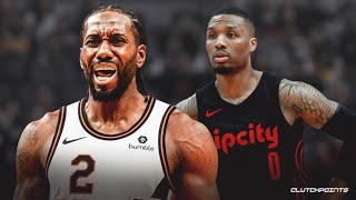 DAMIAN LILLARD TAKES SHOTS AT KAWHI LEONARD AFTER CLIPPERS CHOKE VS NUGGETS| NBA Playoffs Drama