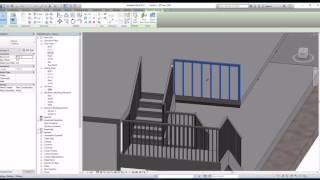 17- Revit 2017 Tutorials-Beginners-Railings