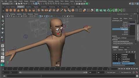 3D Walk Cycle in Maya with Max Rig