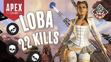 I Got the Loba 20 Badge (Wiped Half the Lobby with Random Teammates) - Apex Legends