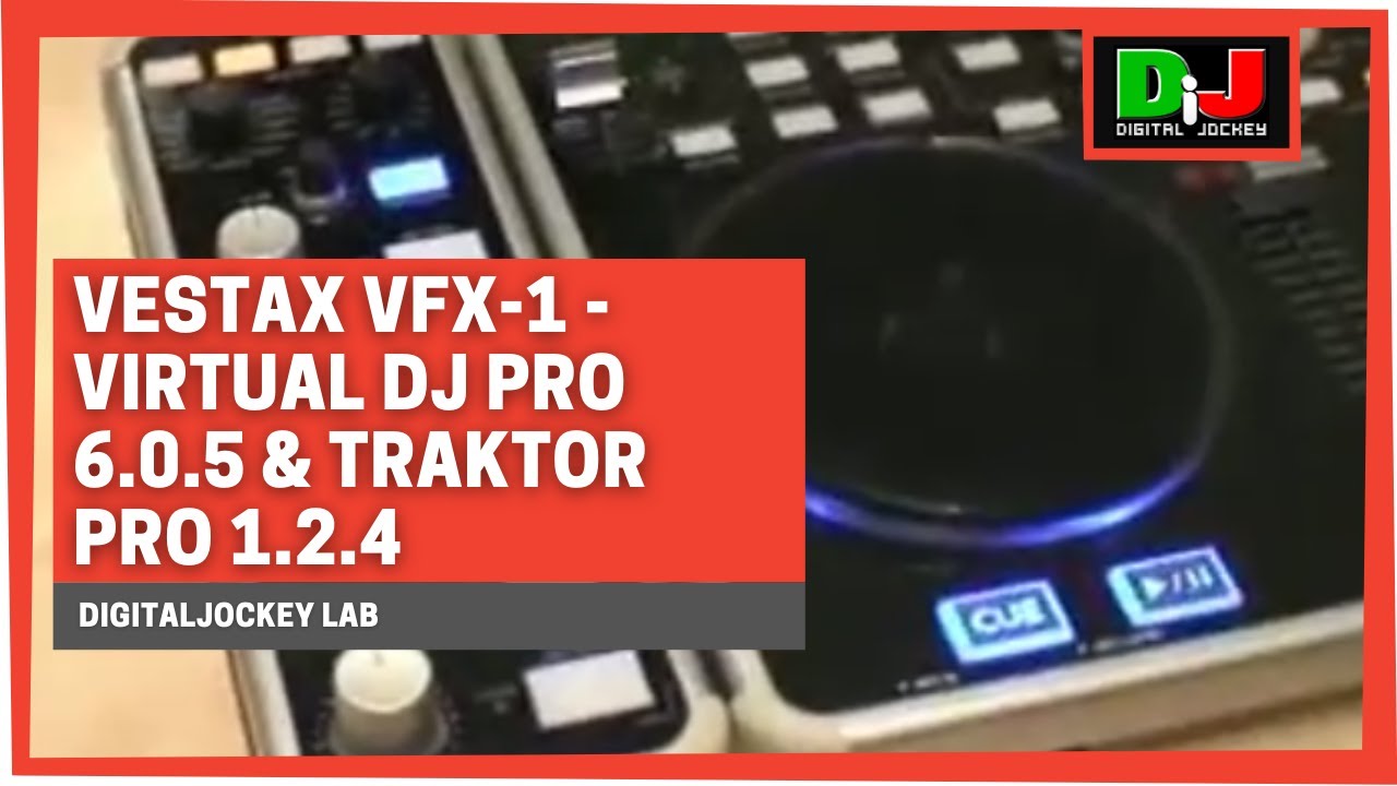 Vestax VFX-1 - Virtual DJ Pro 6.0.5 & Traktor Pro 1.2.4 testing