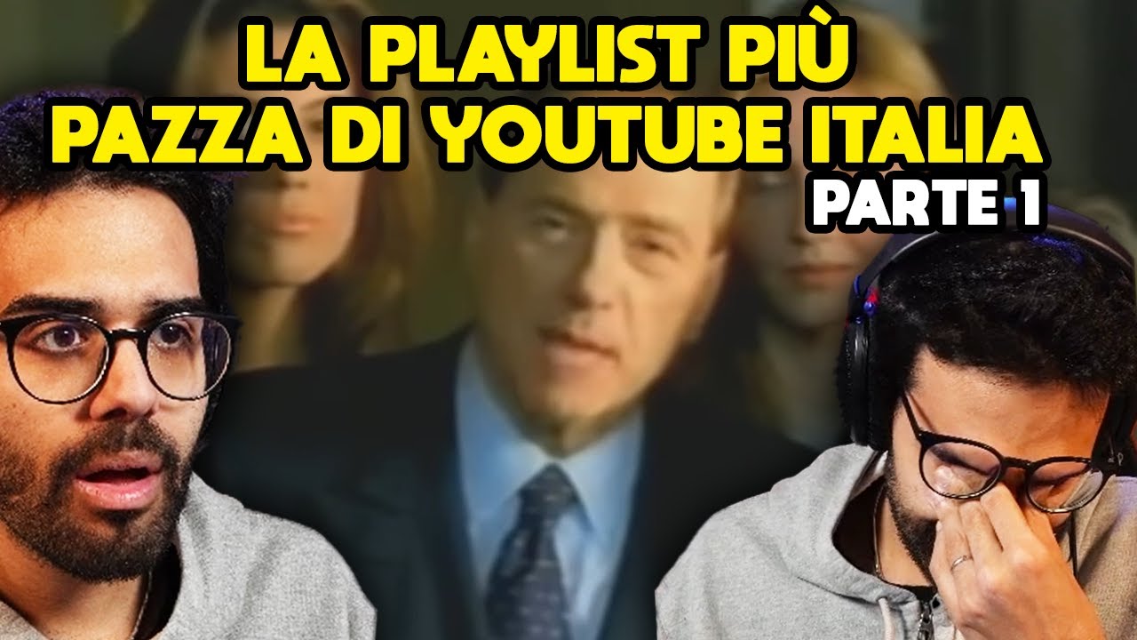 DARIO MOCCIA REAGISCE ALLA PLAYLIST PIÙ STRANA DI YOUTUBE ITALIA Parte 1