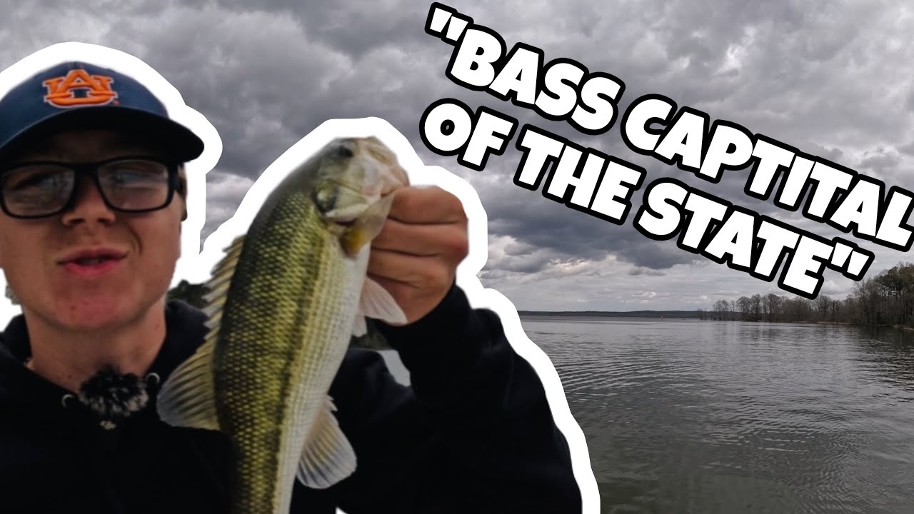 I Fished The Bass Capital of Alabama!!! | Lake Eufaula Fishing