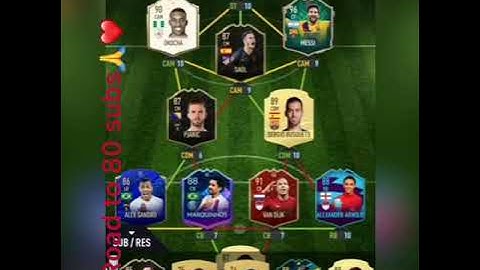 DRAFT OF THE WEEK MESSI 97 PACYBITS 20