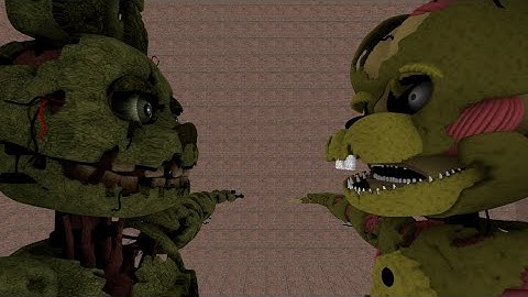 [FNAF/SFM] -How Springtrap Turned into Scraptrap-