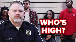 Celebrity Retired Police Officer Guesses Who's High Out Of A Lineup Wealth