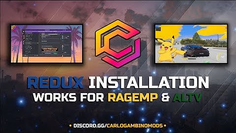 🌇 How to Install Redux for RAGE:MP & alt:V 🚀 | Step-by-Step Tutorial | by CarloGambinoMods