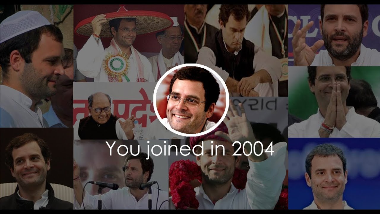 Rahul Gandhi Facebook Look Back Video