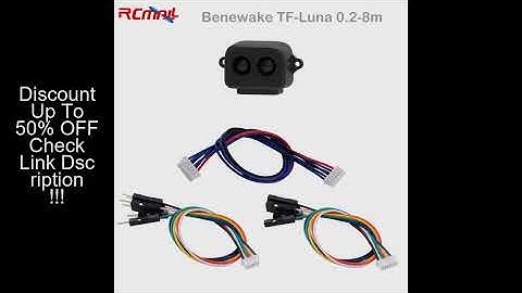 Benewake TF-Luna LiDAR Range Finder Module 5V UART IIC Interface 8m Single-Point Micro Ranging Senso