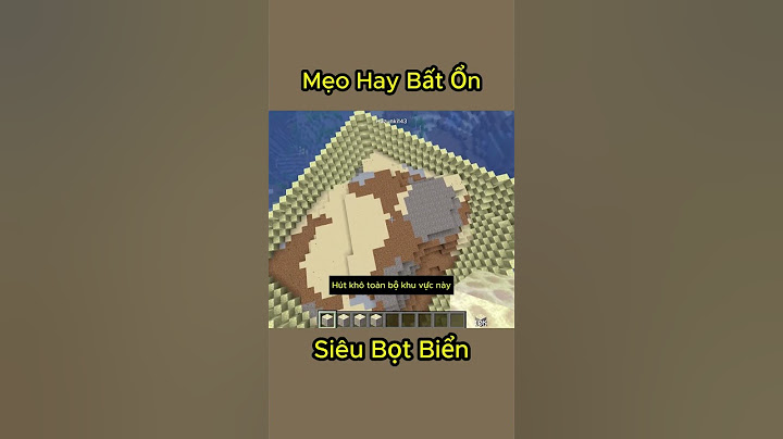 Miếng Bọt Biển Siêu Cấp #minecraft #short