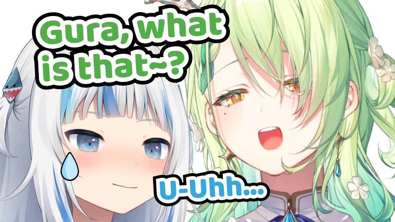 Gura Went Speechless After Fauna Asked Her a Simple Question【Hololive EN | Fauna x Gura】