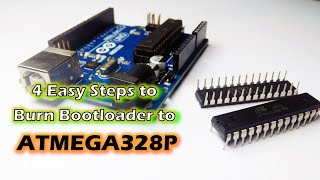 How to Burn Arduino bootloader to ATmega328p DIY || easyest way to install arduino bootloader