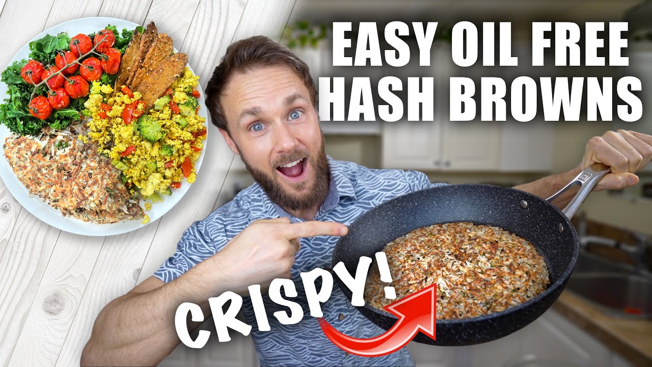 Crispy, Oven Baked Hash Browns (Vegan)