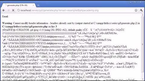 159   Protecting Email with String to Image Part 3   PHP Tutorials