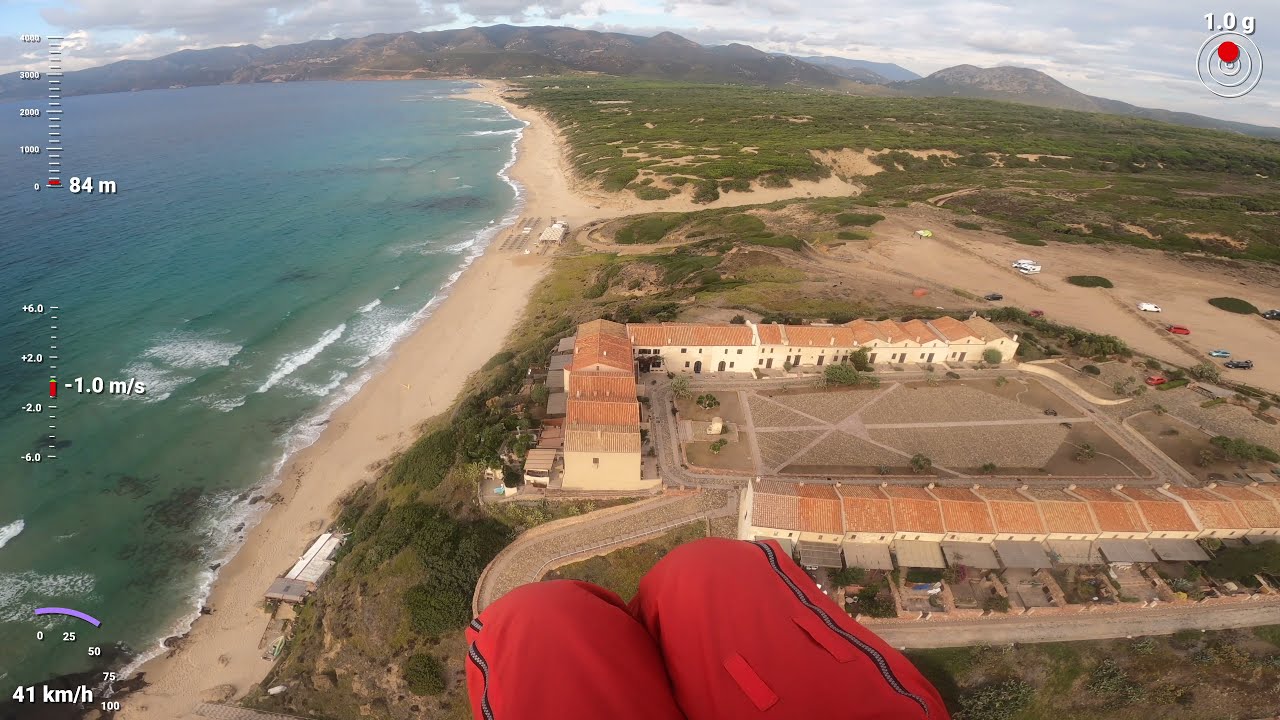 Sardinia paragliding