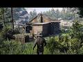 Walking Peacefully Through Van Horn and Surroundings | RDR2 Ultra Settings