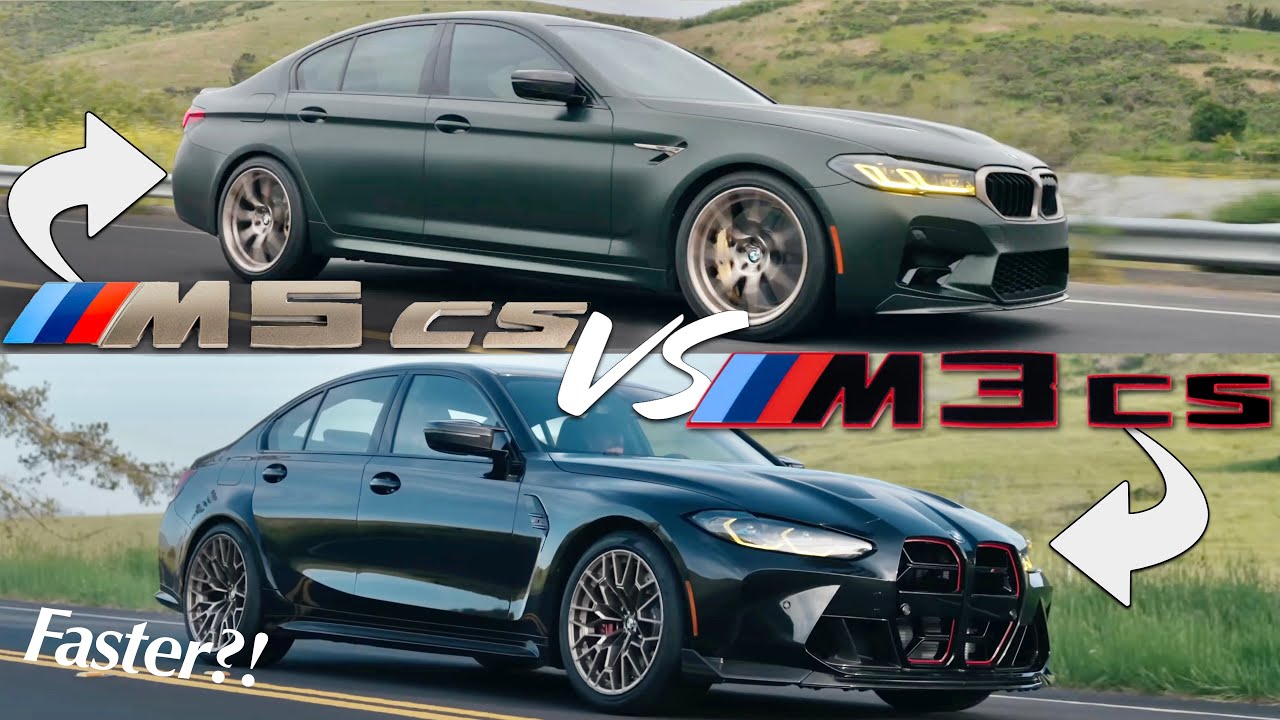 The BMW M3 CS: Lighter, Stronger, Faster.