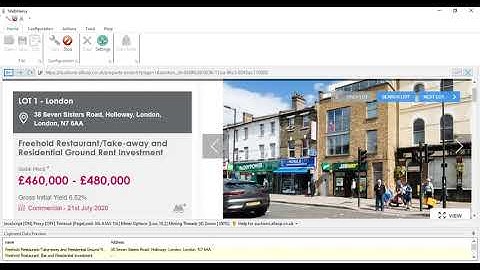 How to scrape images from allsop.co.uk website listings