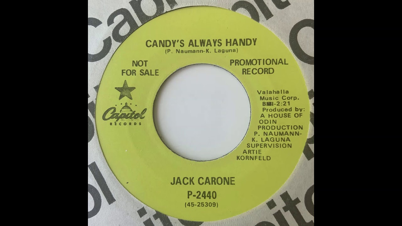 Jack Carone - Candy's Always Handy (US Bubblegum 69)