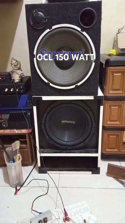 power OCL 150 Watt #amplifier #subwoofer #sikomat #soundsystem #unboxing #viralshorts #sound