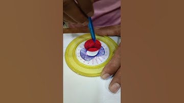 The Spirograph Art design #12 #drawing #spirograph #art #trending #shorts #video #500subs #craft #yt