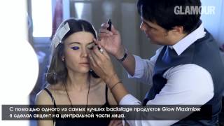 Синие стрелки на глазах: макияж от Dior Синие стрелки на глазах: макияж от Dior