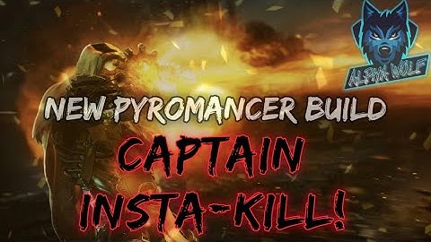 Outriders Demo | CAPTAIN INSTA-KILL! - *NEW* Pyromancer Build