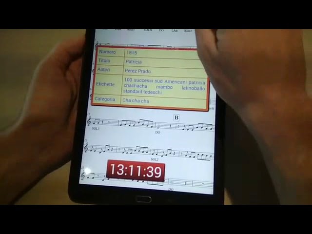 Leggere gli spartiti su tablet Android, con Moraldiweb Music