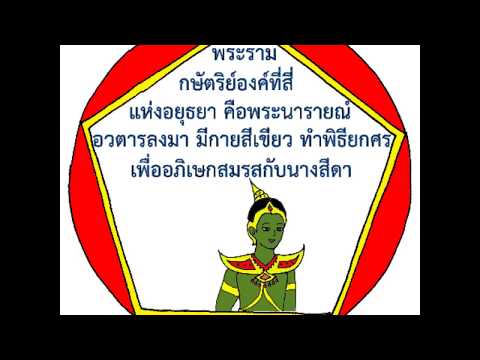เปิ้ล รำไทยมาแล้ว  EP 72 เรารู้จักตัว ละครในเรื่อง รามเกียรติ์กันเถอะ