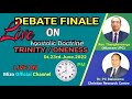 DEBATE FINALE || DR. PC BIAKSIAMA VS REV. THANGLIANSANGA || TRINITY VS ONENESS