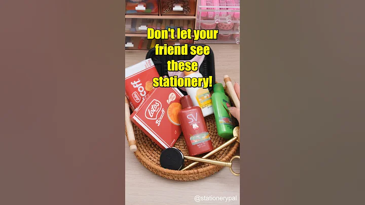 Don't let your friend see these stationery! #shorts