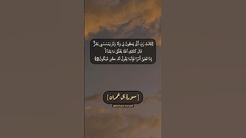 سورة آل عمران الآية ٤٥ الى ٤٧ بصوت الشيخ محمد صديق المنشاوي