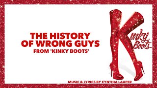 Video thumbnail of "The History of Wrong Guys (from "Kinky Boots") Piano Instrumental Karaoke"