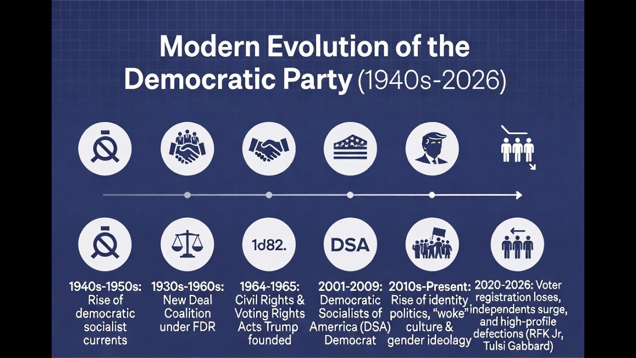 The Party Left Me The Evolution of the Democratic Party