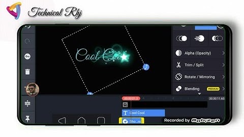 Cool Particle Intro & Text animation - Kanemaster tutorial || Technical RHJ