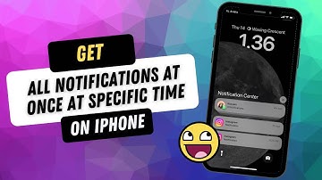 Set Up Notifications Summary On iPhone