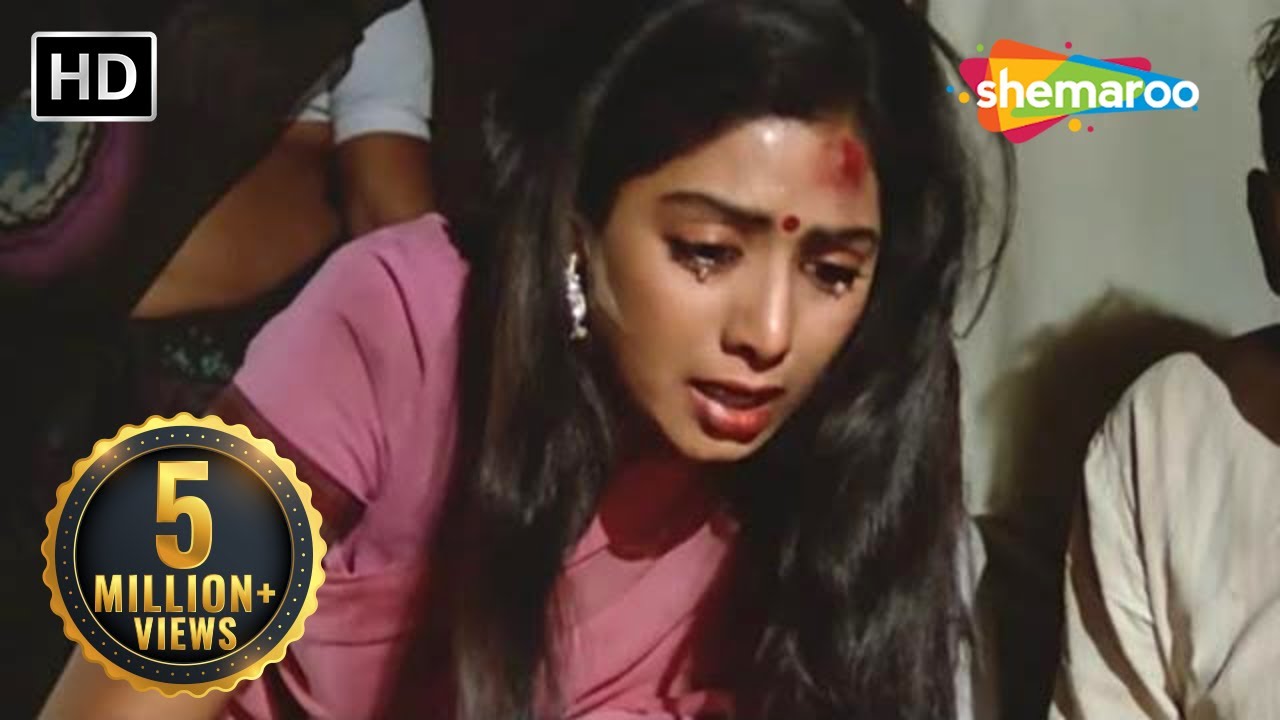 हमे अकेला छोड़ कर नहीं जा सकती | Nazrana (1986) (HD) - Part 4 | Rajesh Khanna, Sridevi, Smita Patil