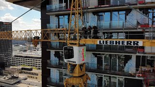 Liebherr Tower Cranes Dismantling Themselves