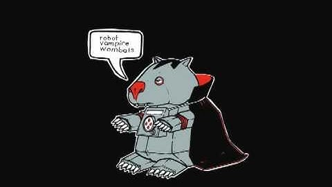 The Fuxedos:  Robot Vampire Wombats