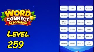 Word Connect Association Level 259 Walkthrough