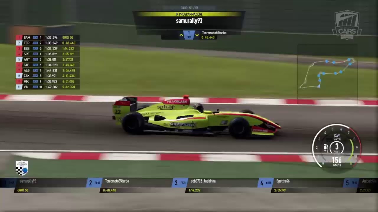 Formula Renault  Imola  QZracingby luppolo 73 & hook741