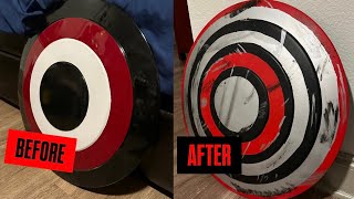 PAINTING UP JOHN WALKER’S U.S. AGENT SHIELD
