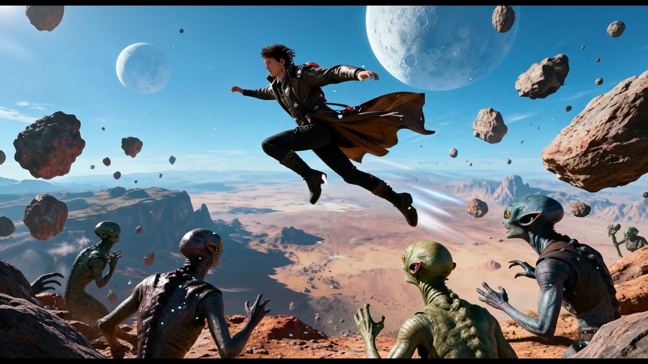 Человеческий курсант посещает низкогравитационный мир — инопланетяне видят летающего демона | HFY