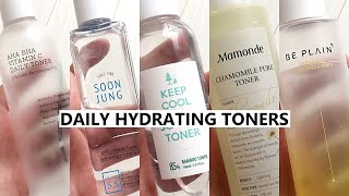 Favorite Korean Toners | how i comfort &amp; hydrate my skin so easily😌