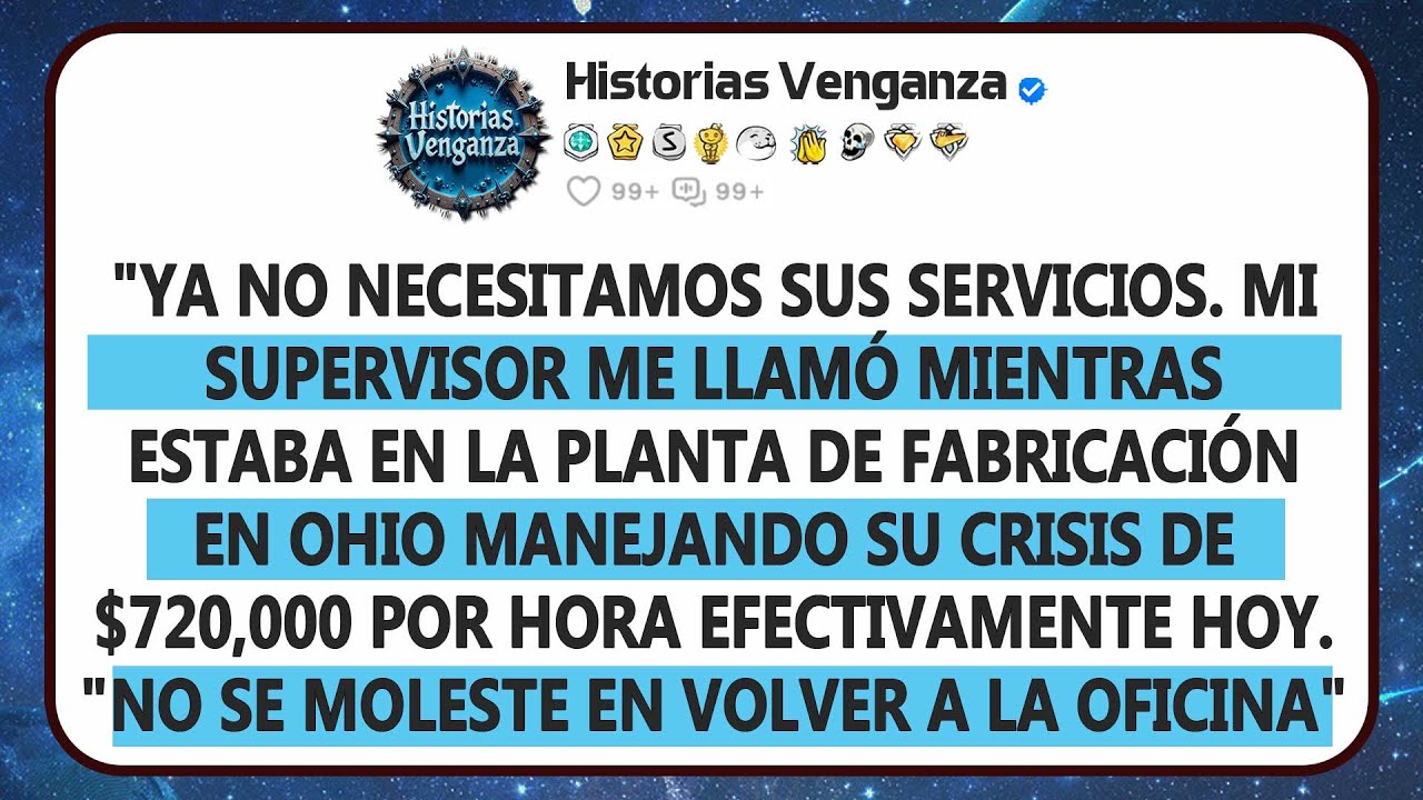 Despedido En Ohio Mientras Resolvía Una Crisis De $720k/hora. Yo Les Dije 