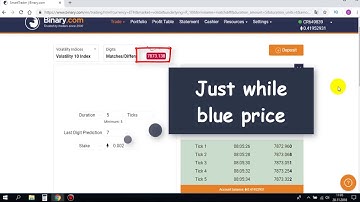 Binary Options Last Digit Strategy Low Balance Method