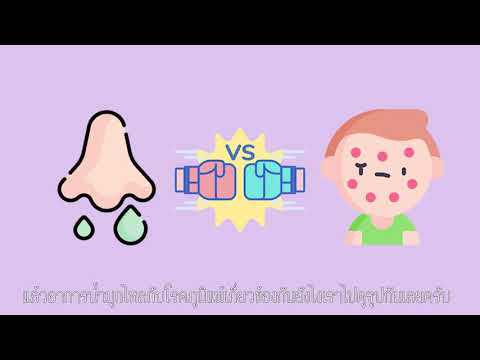 สื่อการเรียนรู้สู่ประชาชน เรื่อง โรคภูมิแพ้Vs.น้ำมูกไหล