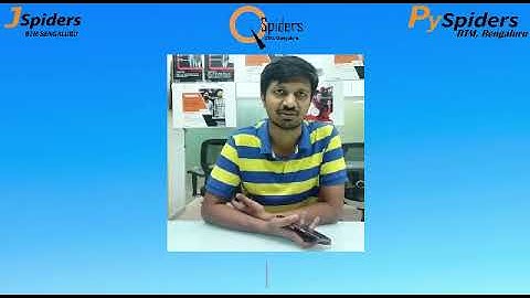 SUCCESSFULLY PLACED AS S/W Engineer from JSpiders BTM | STUDENT REVIEW | 2022 Placements