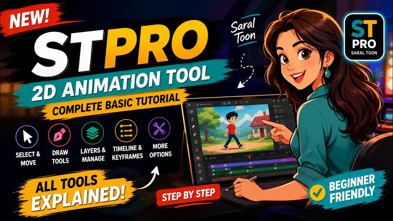 STPro Mobile Animation Tutorial 📱 | Complete Beginner Guide - YouTube